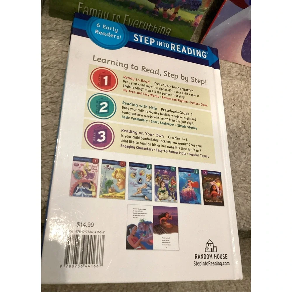 Disney Princess Books Leveled Readers, Drawing‎ & Activities - 13 Books Big Lot!